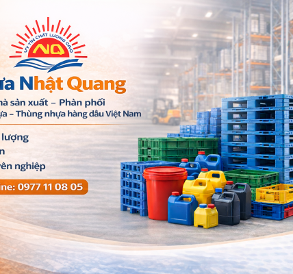 Pallet nhựa chịu lực - chịu tải giá rẻ Nhật Quang